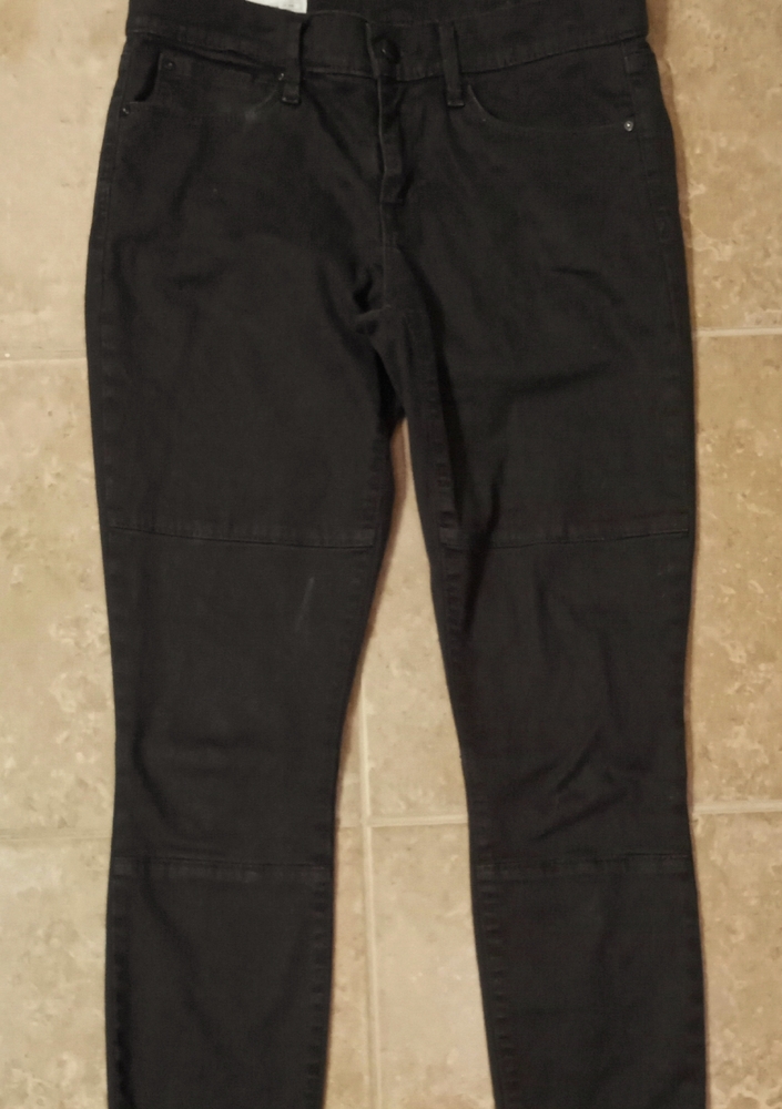 GAP 1969 Black Legging Biker Style Jeans Sz.26